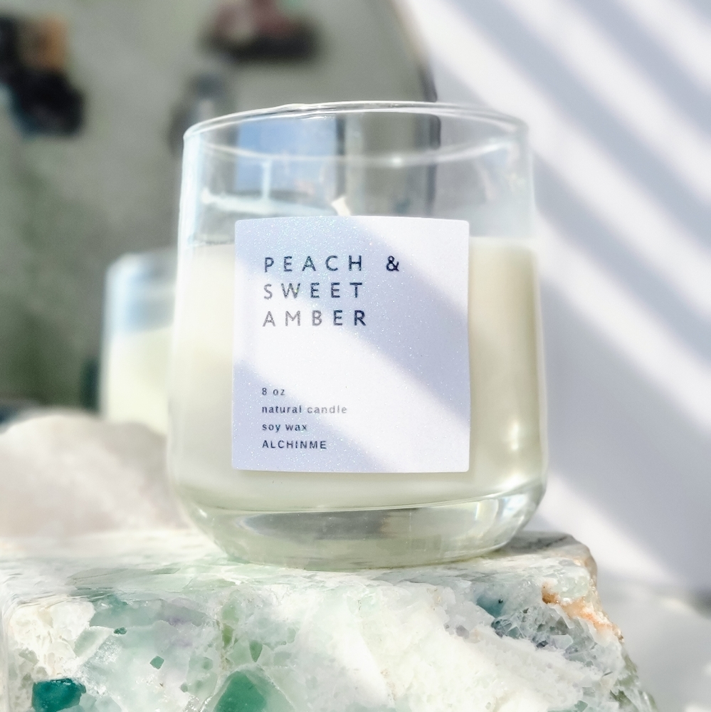 Peach & sweet amber
